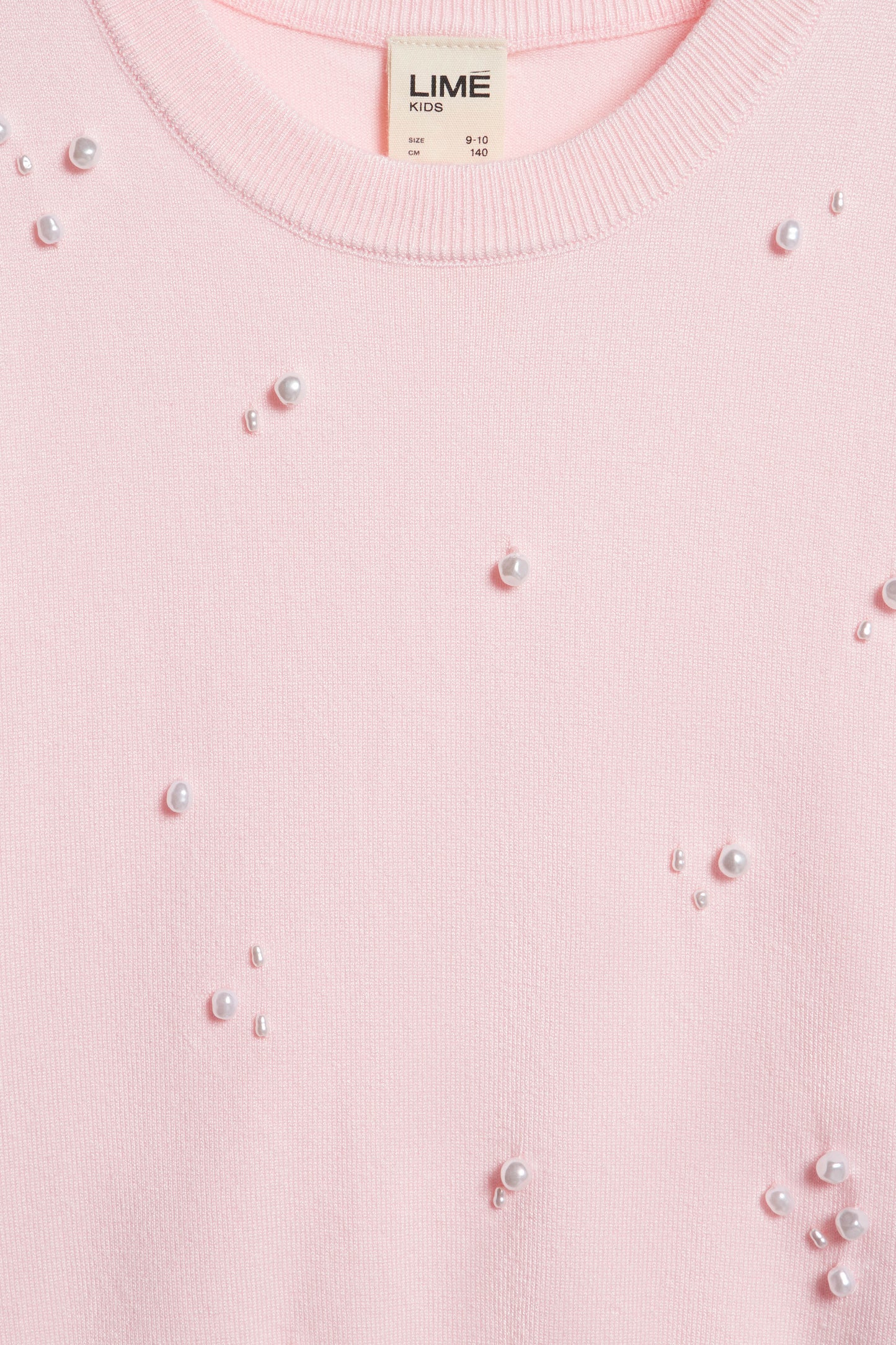 BEADED VISCOSE-KNIT JUMPER