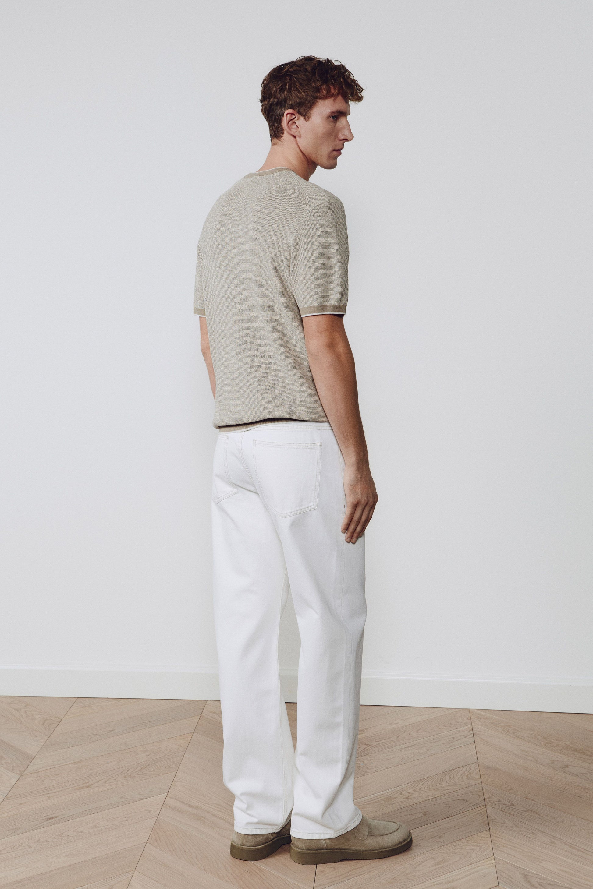 GRAY-GREEN MELANGE