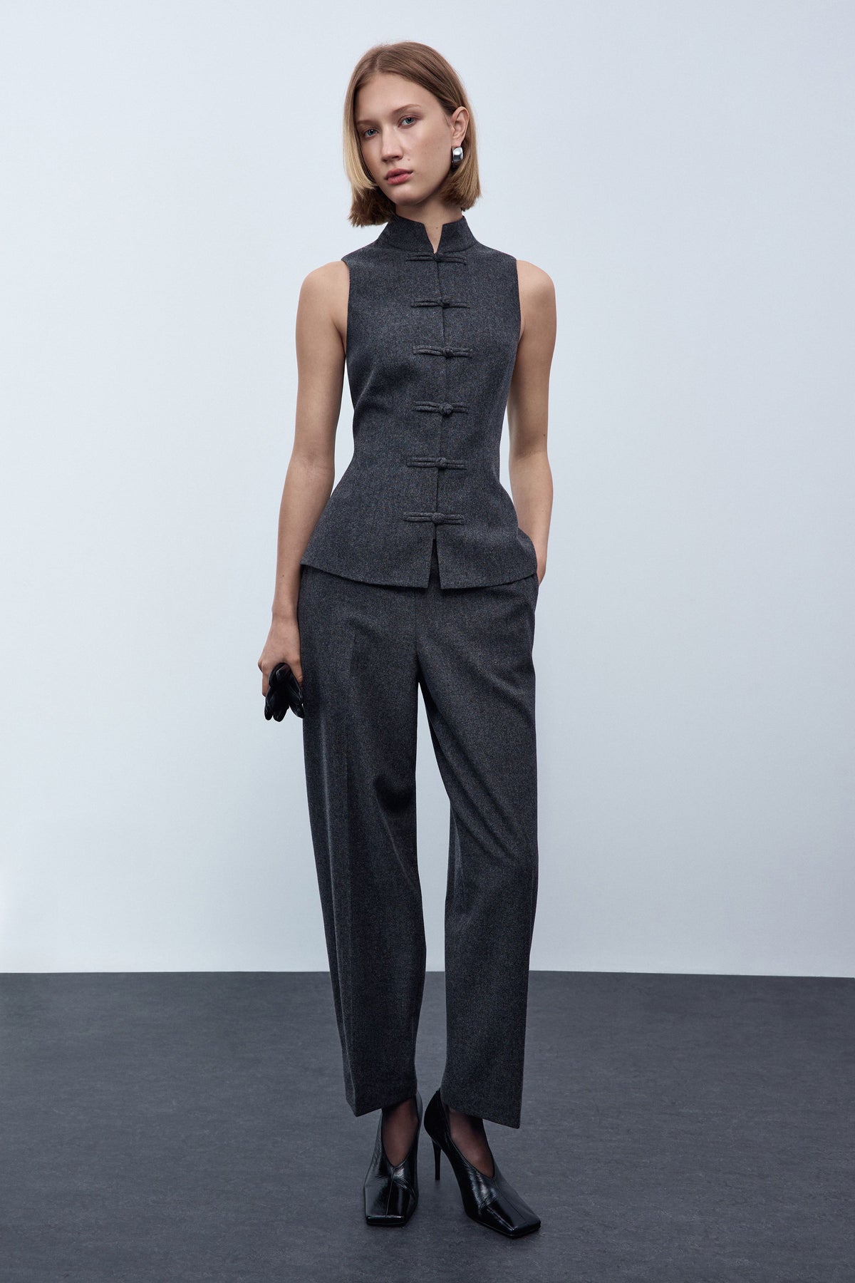 DARK GREY MELANGE