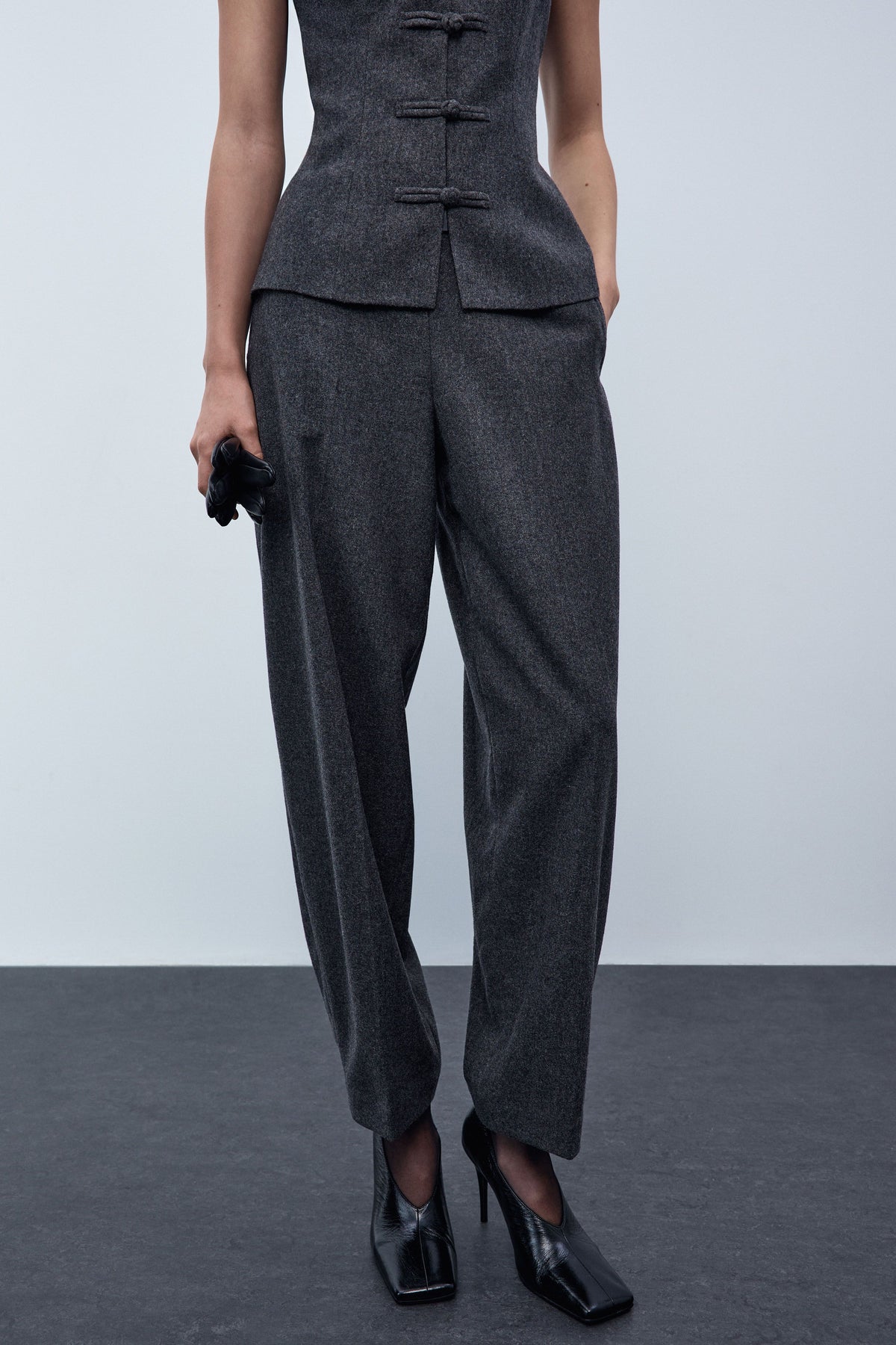 DARK GREY MELANGE