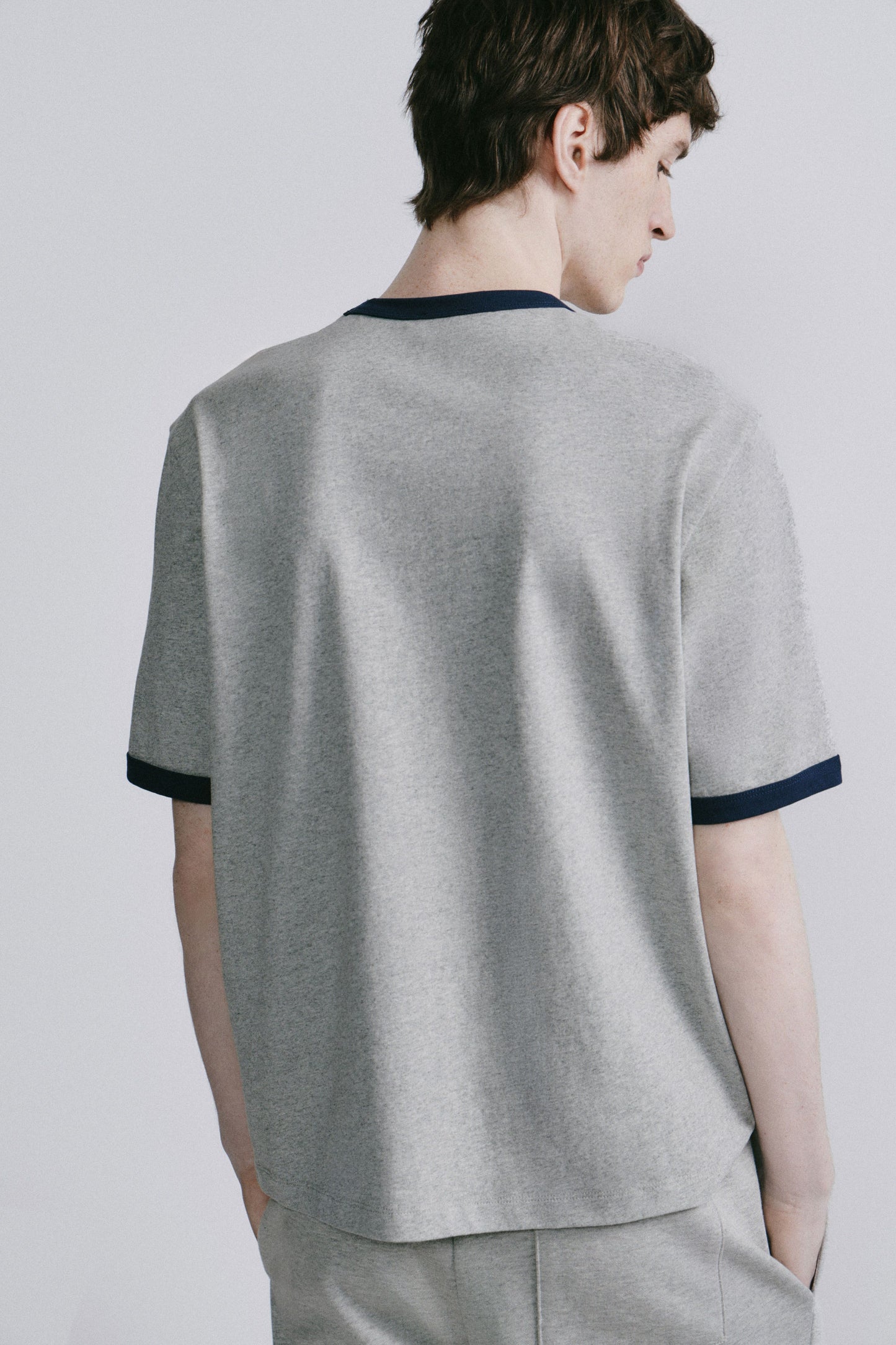 LIGHT GREY MELANGE