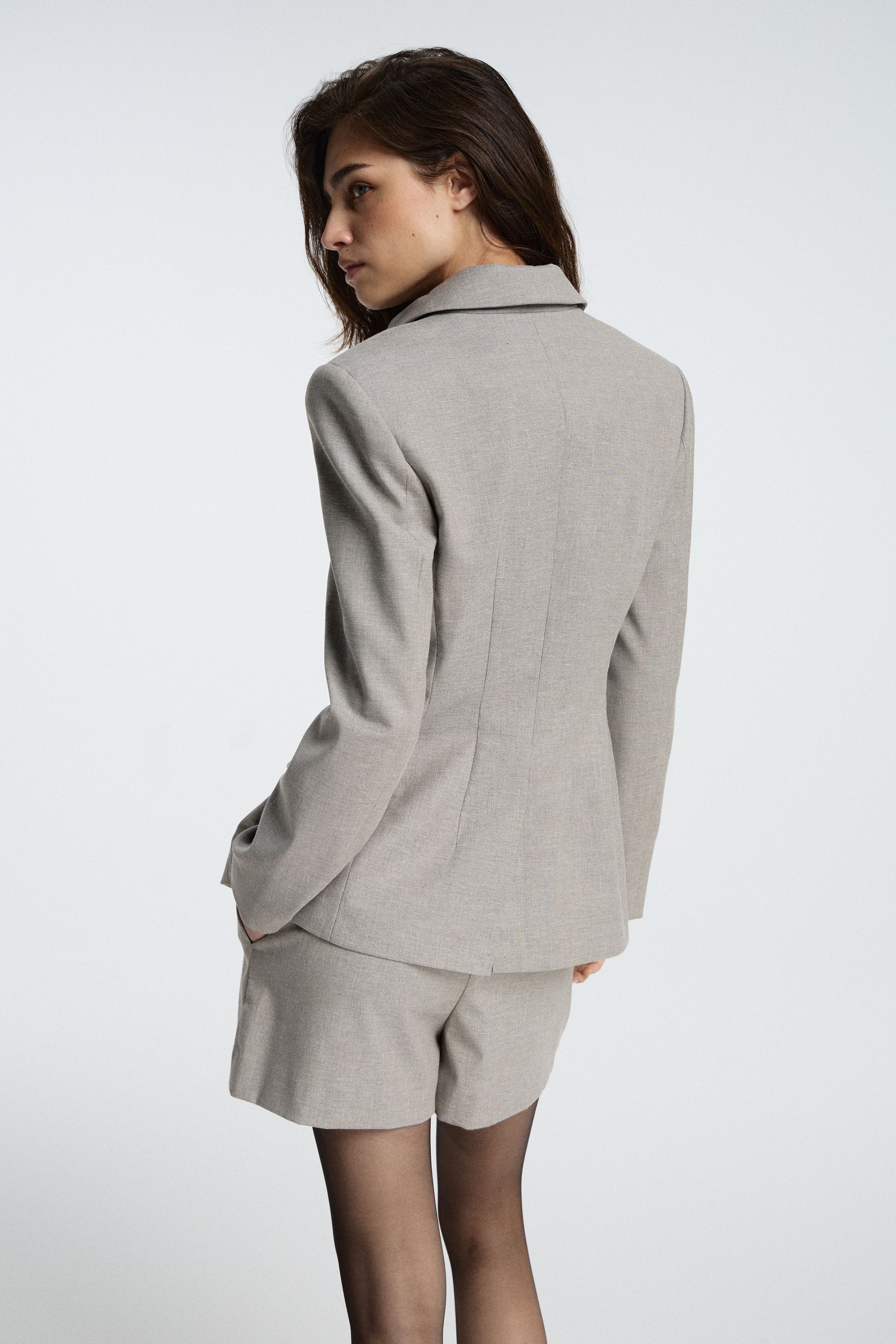 LIGHT GREY MELANGE