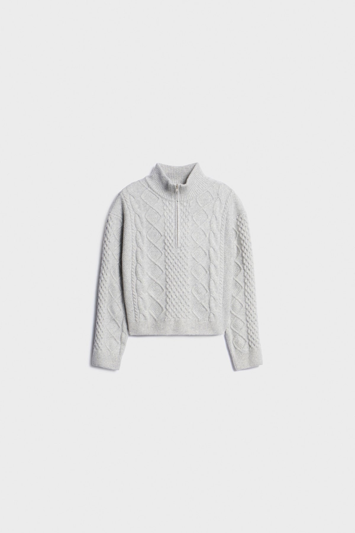 LIGHT GREY MELANGE