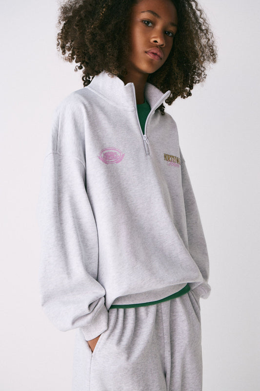 LIGHT GREY MELANGE