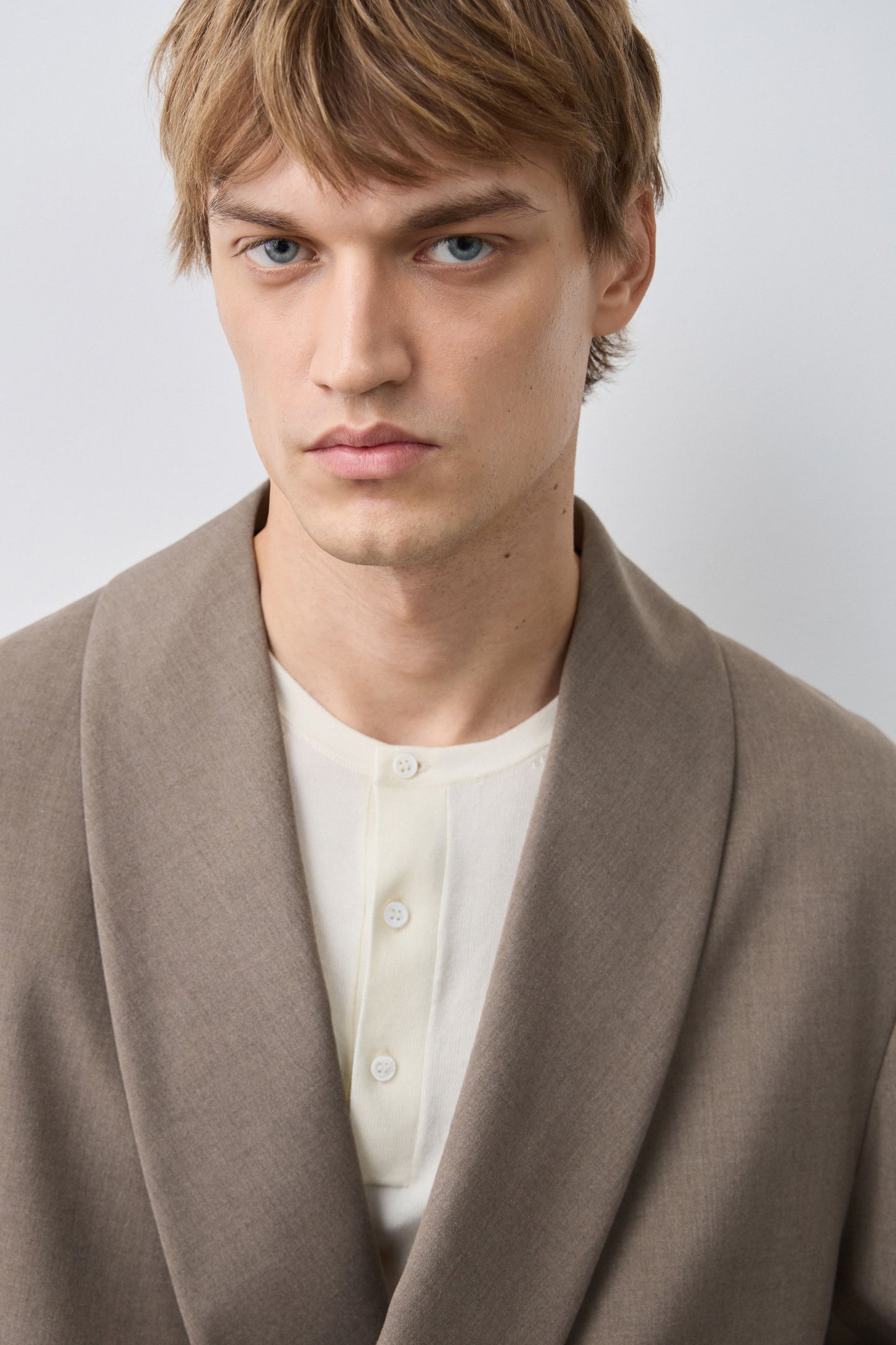 GRAY BROWN MELANGE