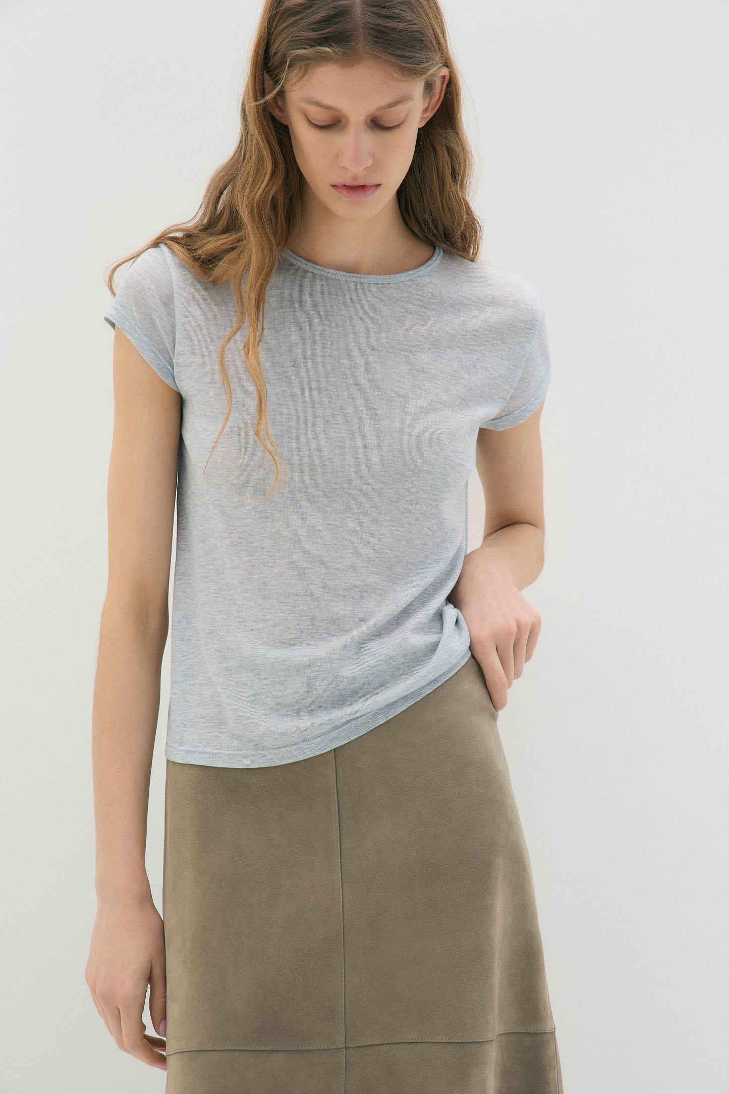 SILVER GRAY MELANGE