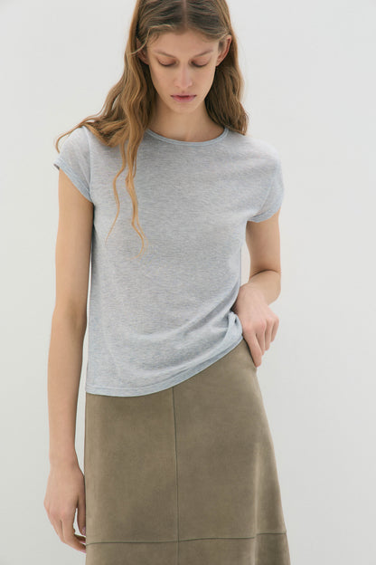 SILVER GRAY MELANGE