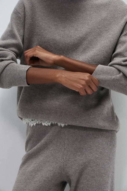 GREY BEIGE MELANGE