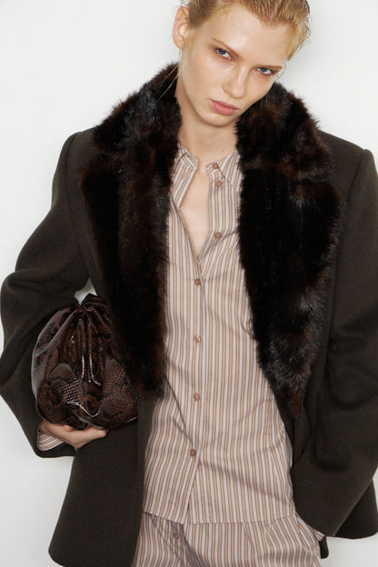 DARK BROWN