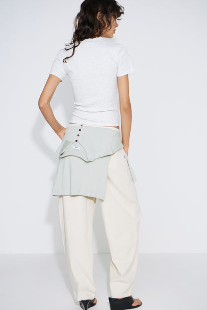 LIGHT GREY MELANGE