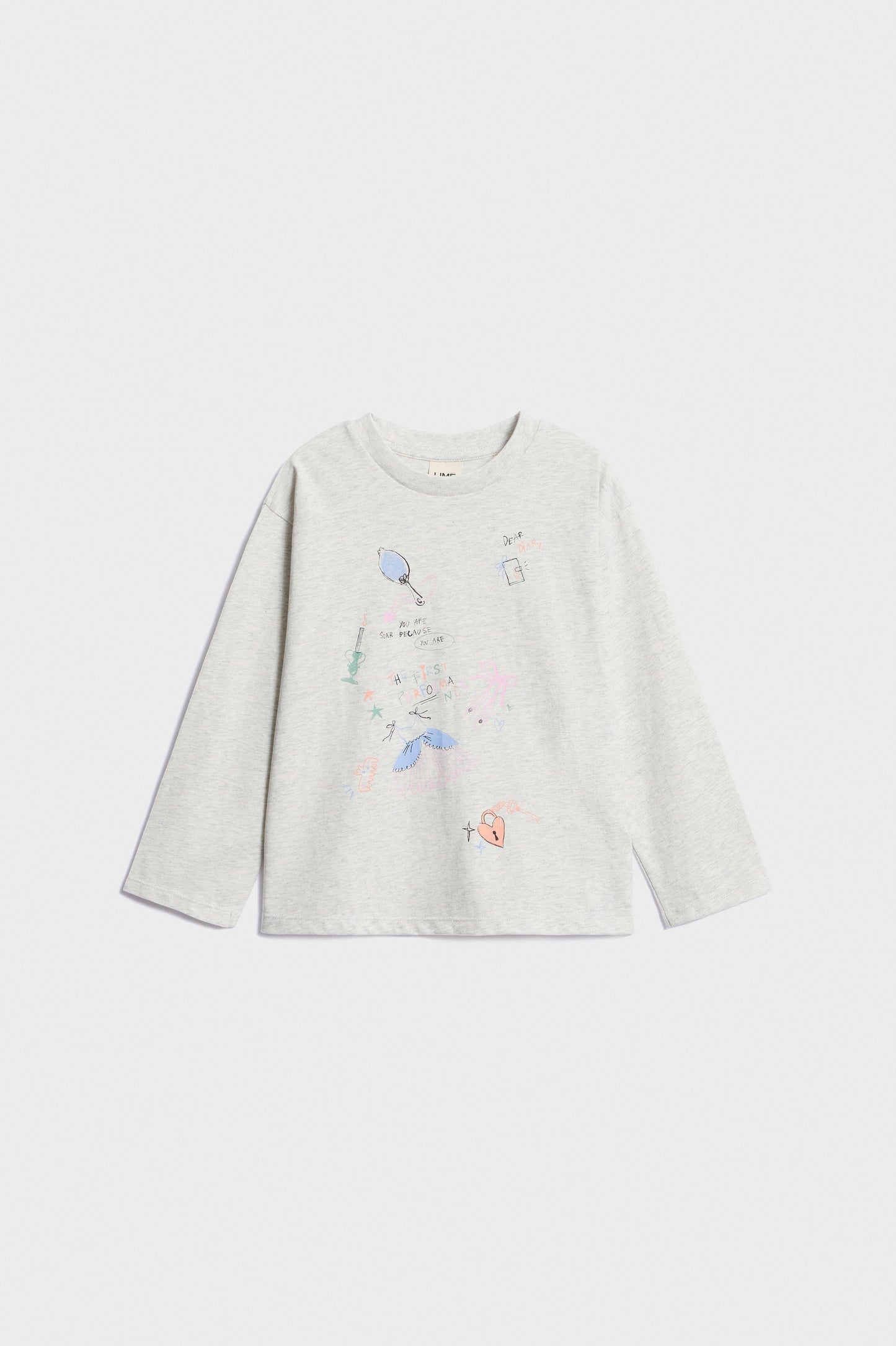 LIGHT GREY MELANGE