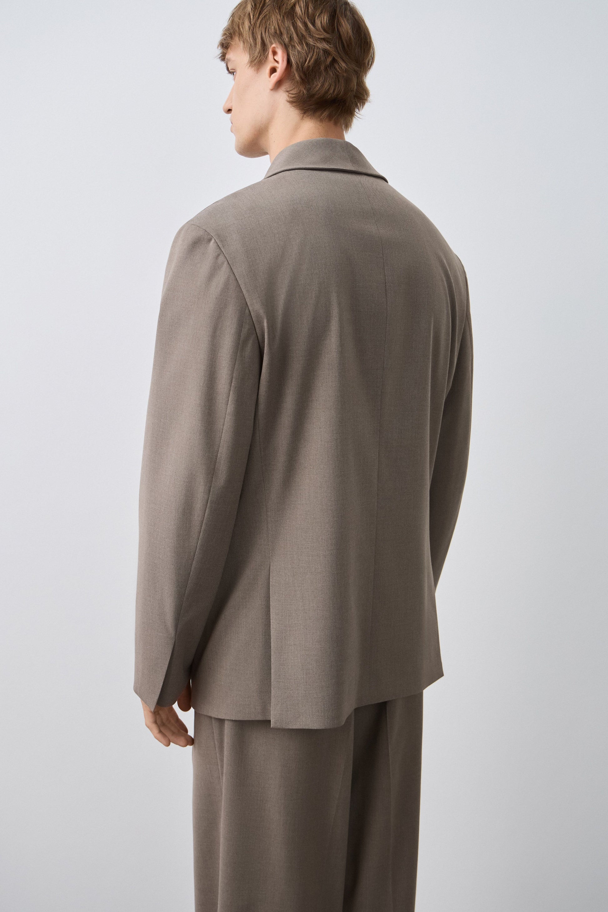 GRAY BROWN MELANGE