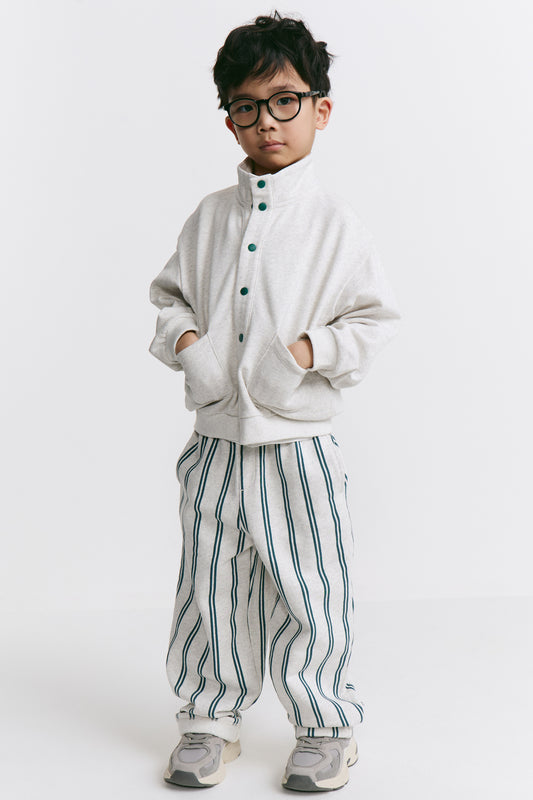 LIGHT GREY MELANGE