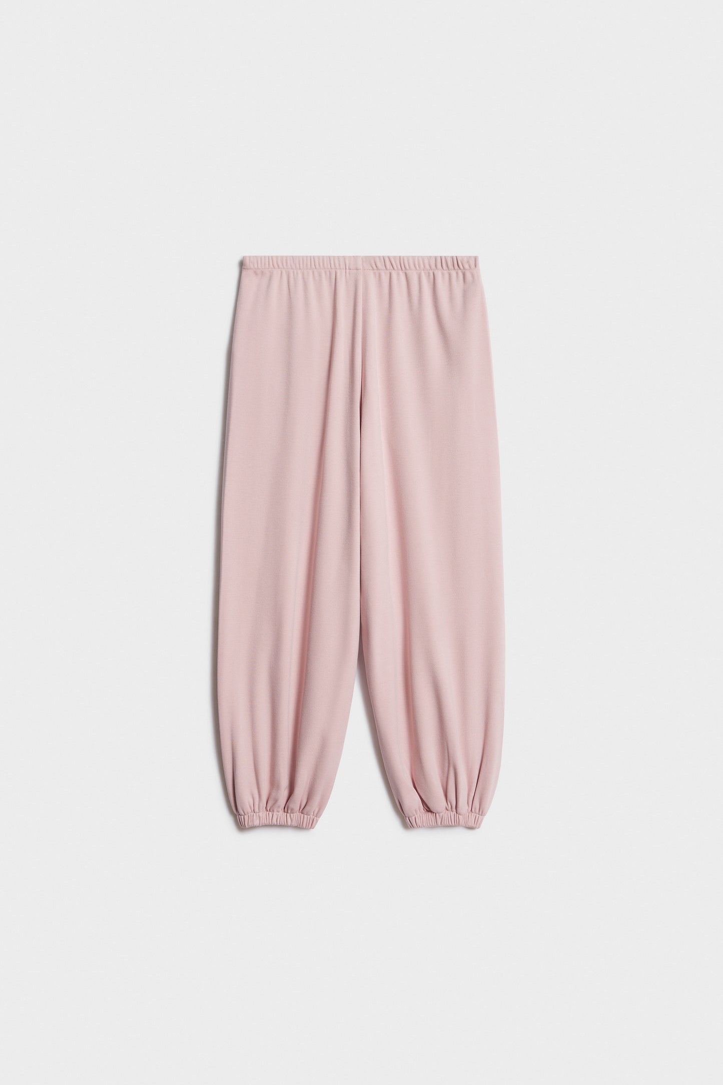 BRUSHED FINE-KNIT JOGGERS