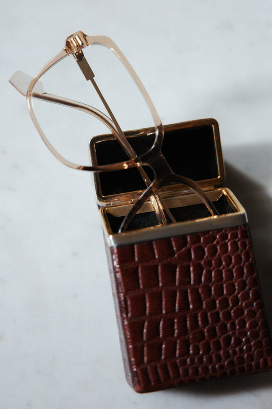 PLASTIC-FRAME GLASSES
