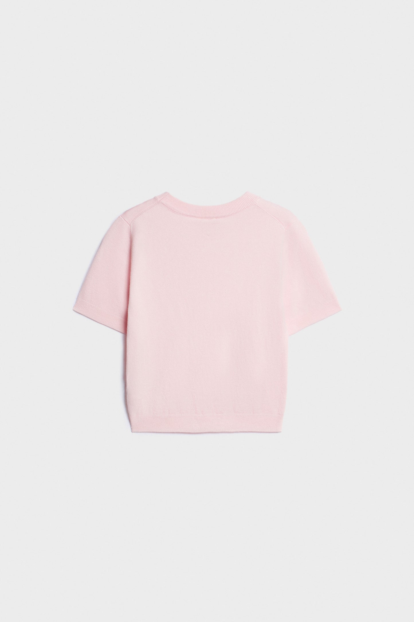 BEADED VISCOSE-KNIT JUMPER