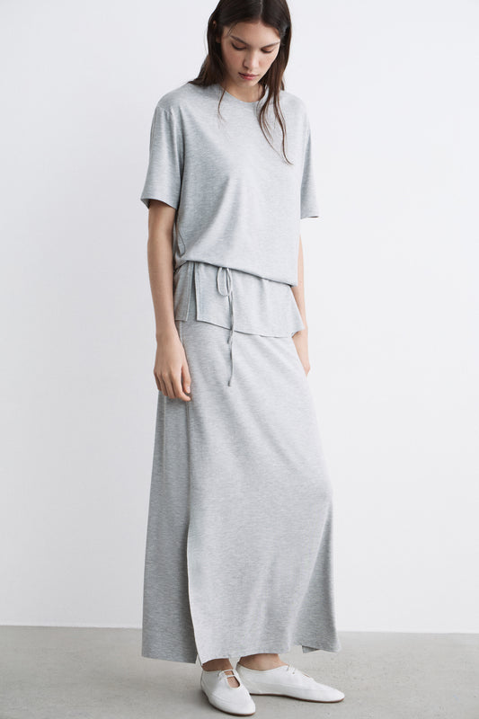 LIGHT GREY MELANGE
