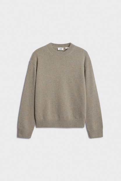 GRAY-GREEN MELANGE