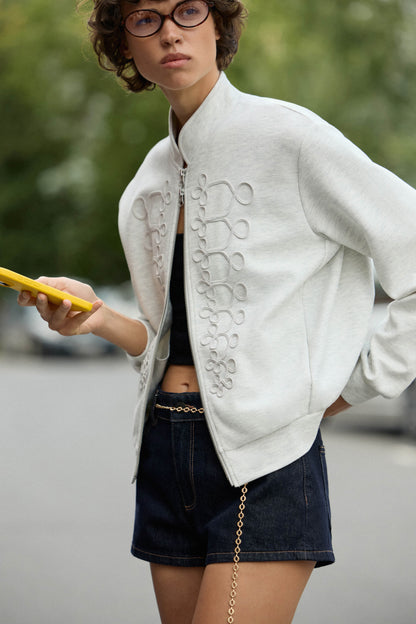 SILVER GRAY MELANGE