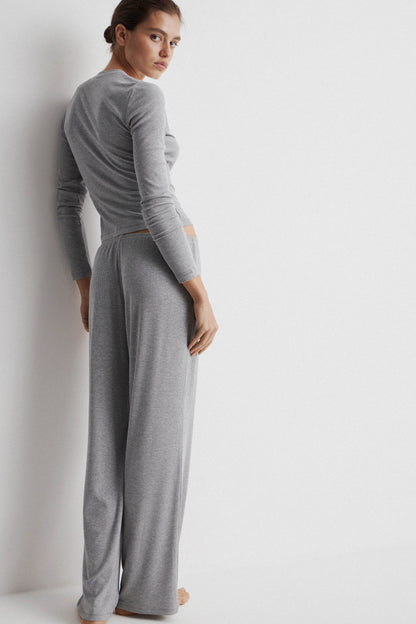 LIGHT GREY MELANGE