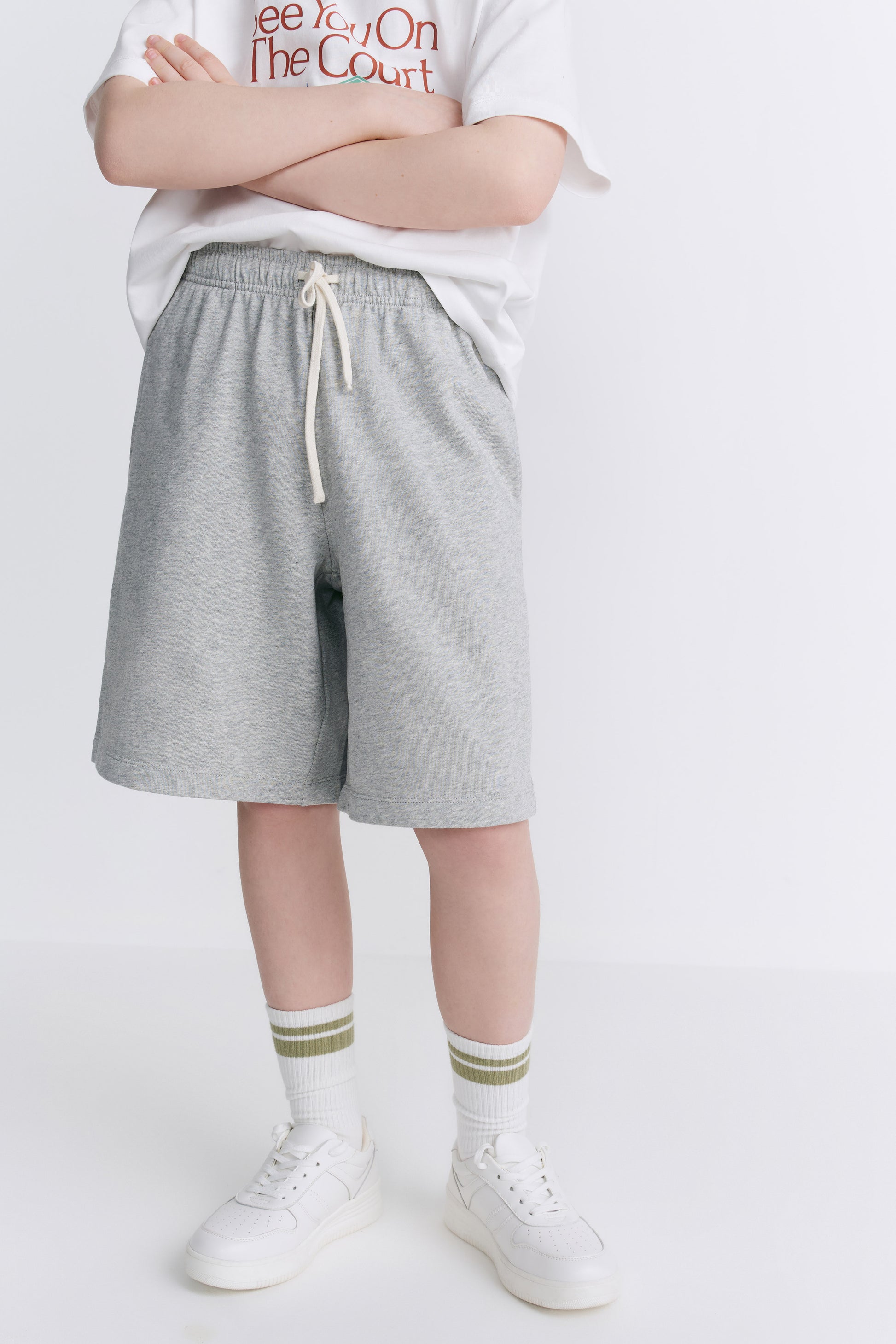 LIGHT GREY MELANGE