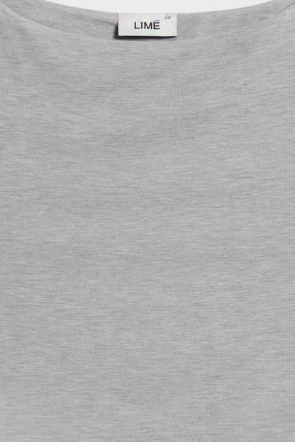 LIGHT GREY MELANGE