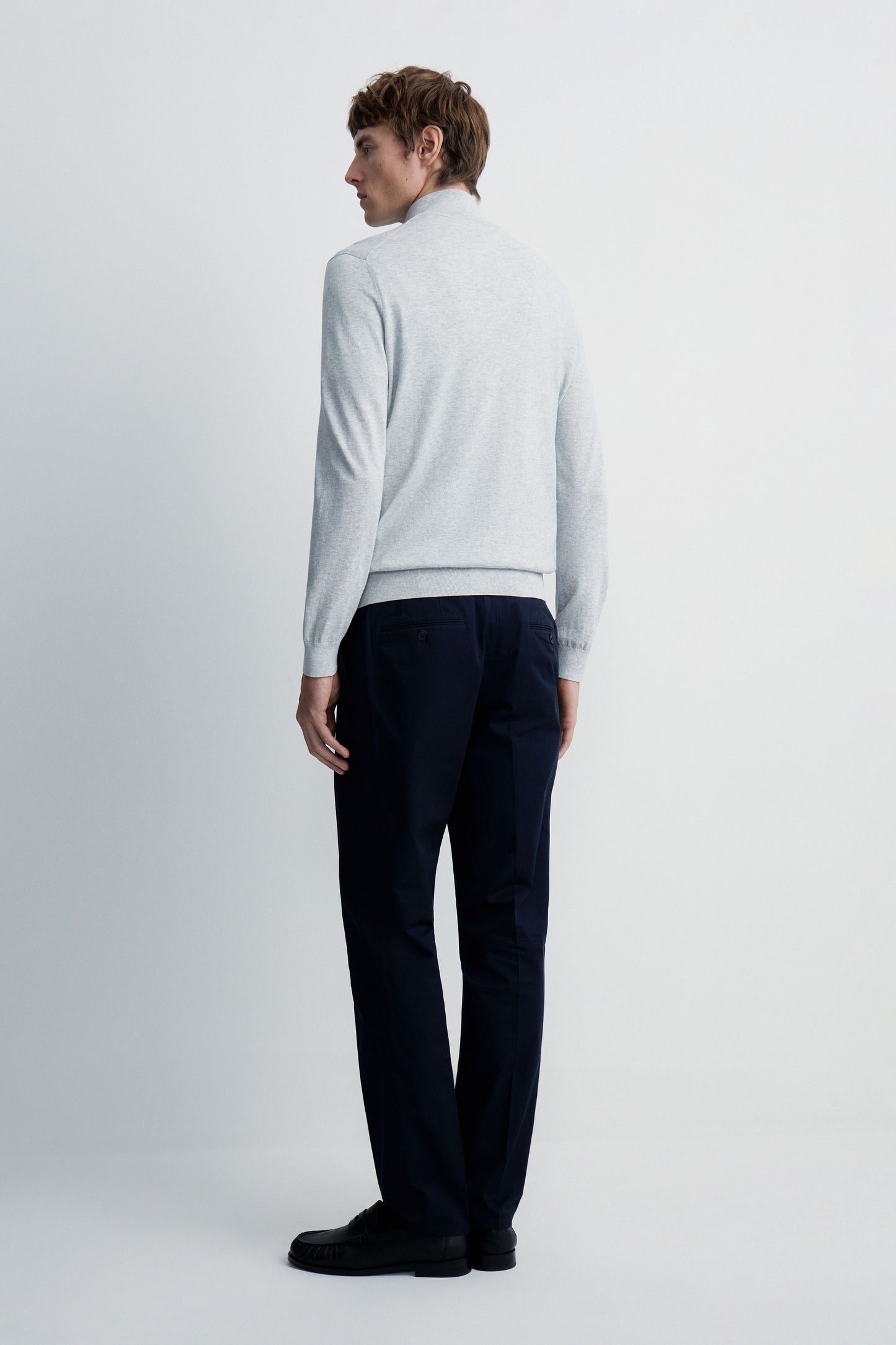 LIGHT GREY MELANGE