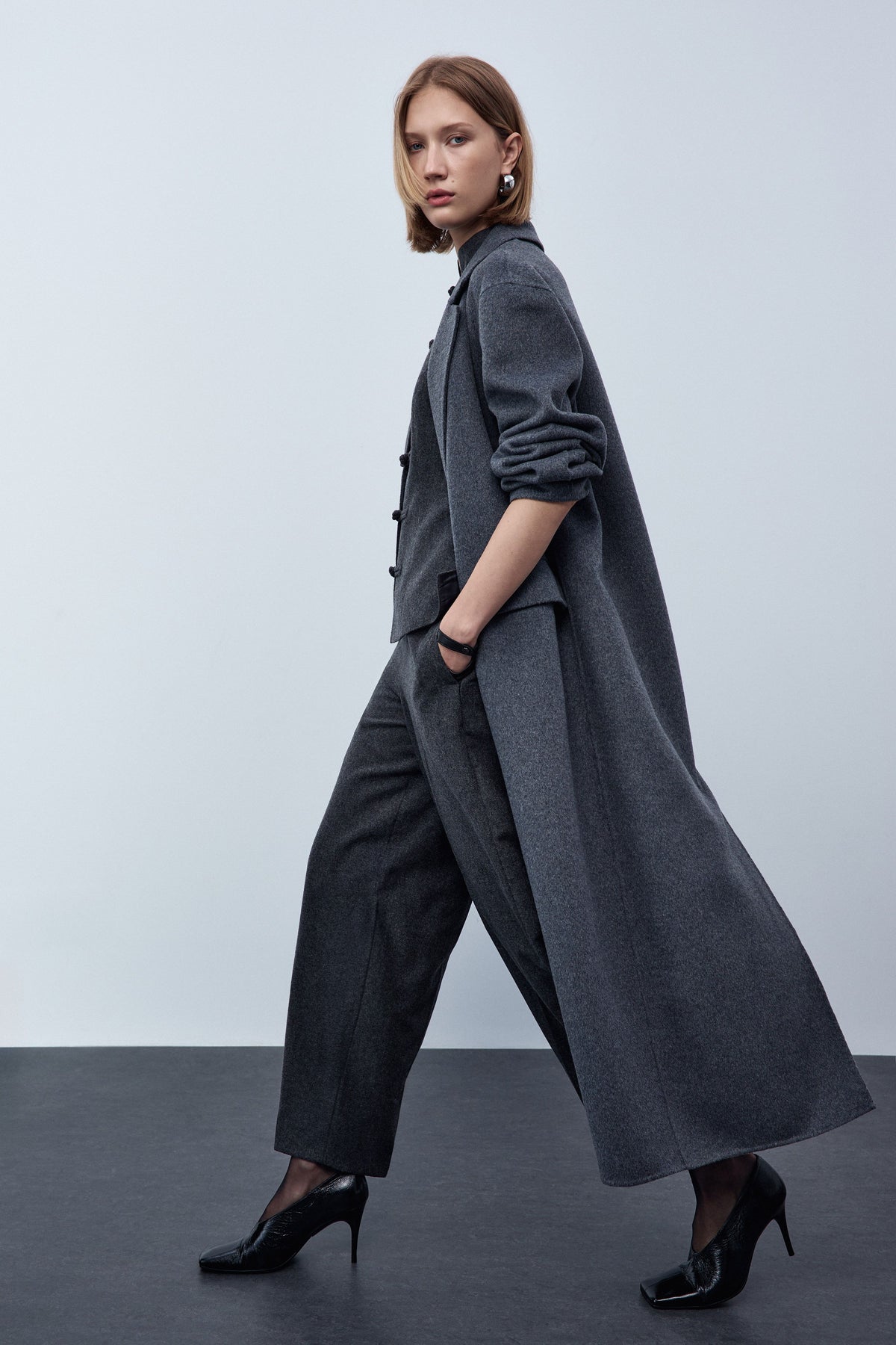 DARK GREY MELANGE