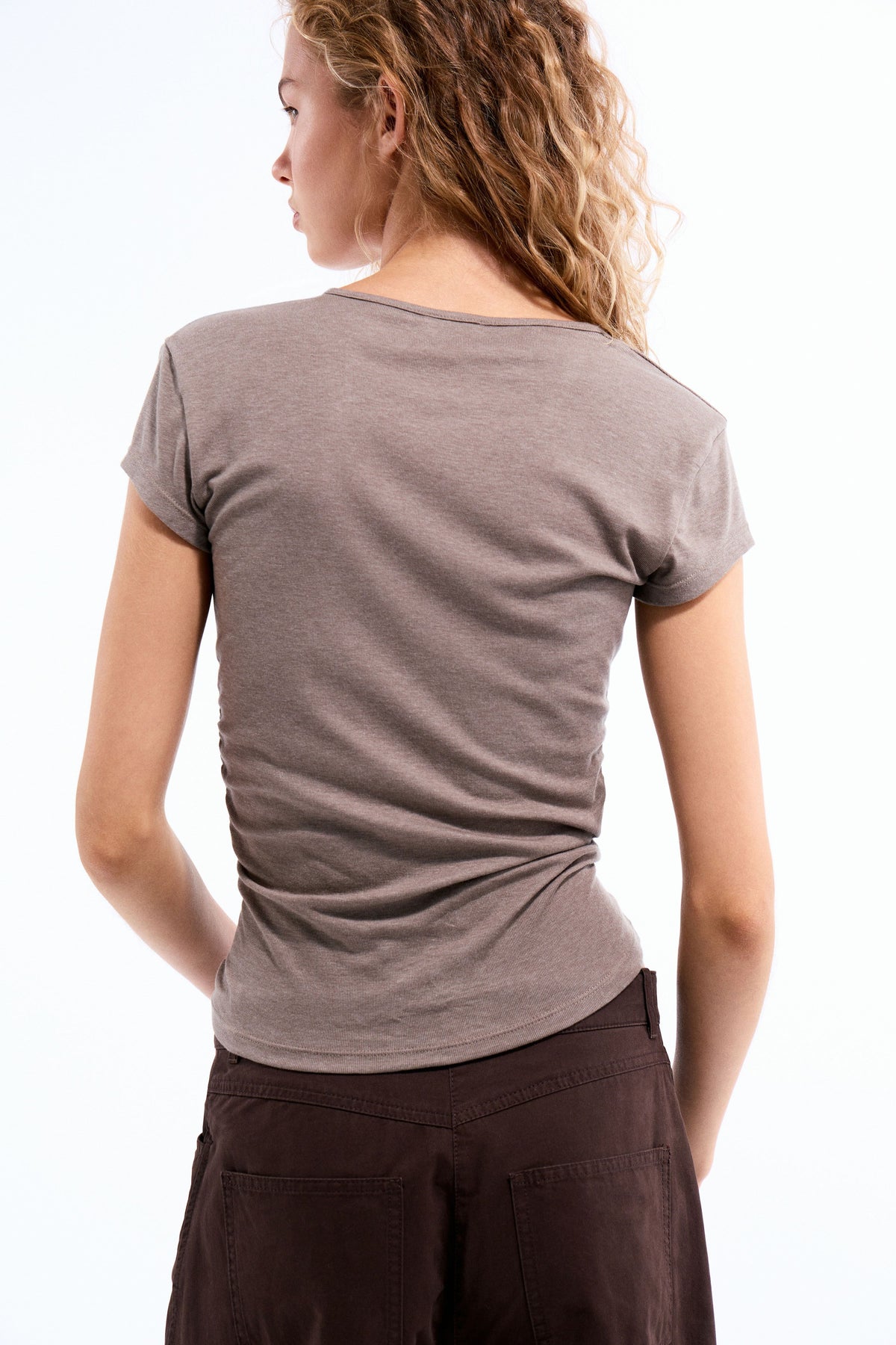 GREY BEIGE MELANGE