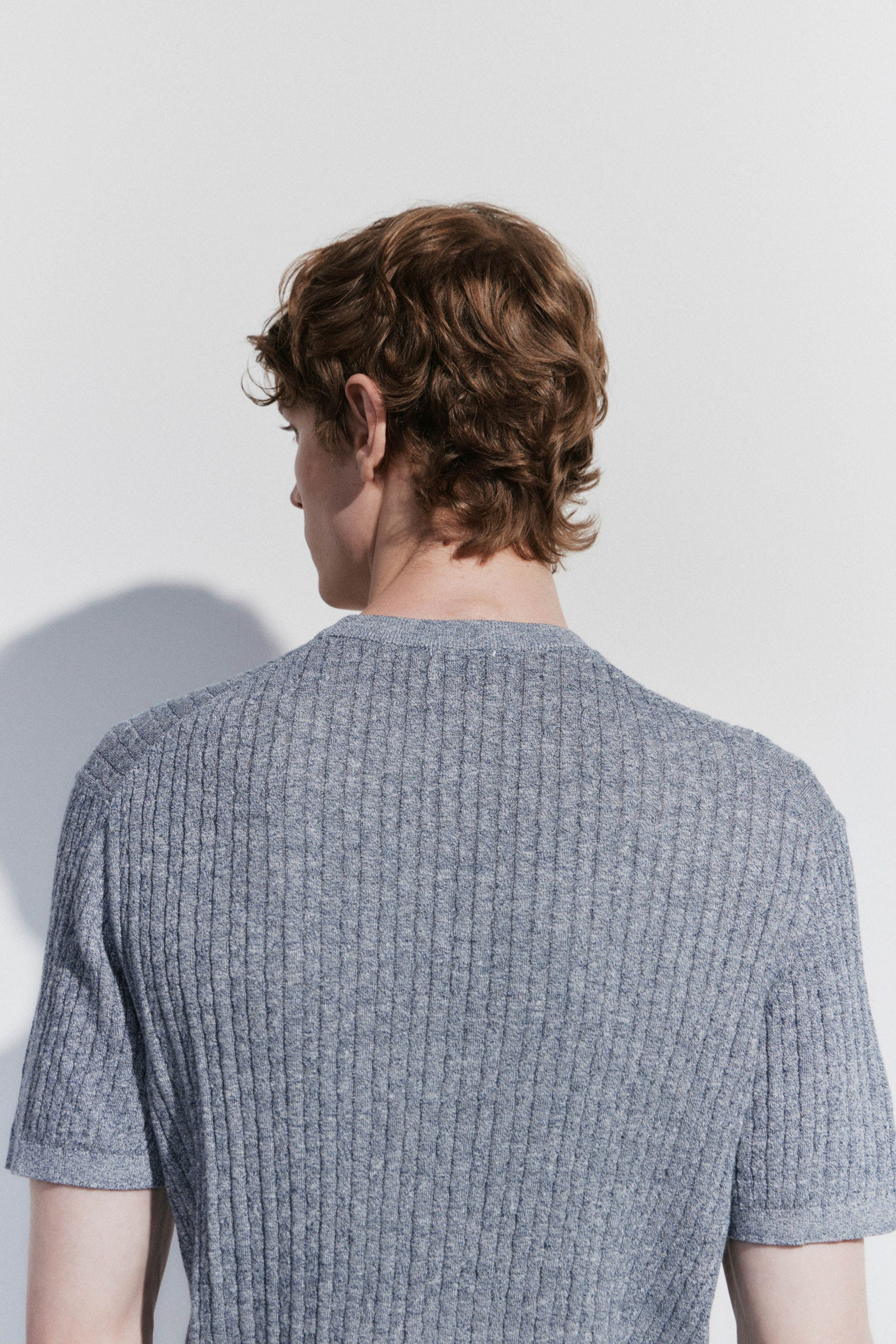 GRAY-BLUE MELANGE