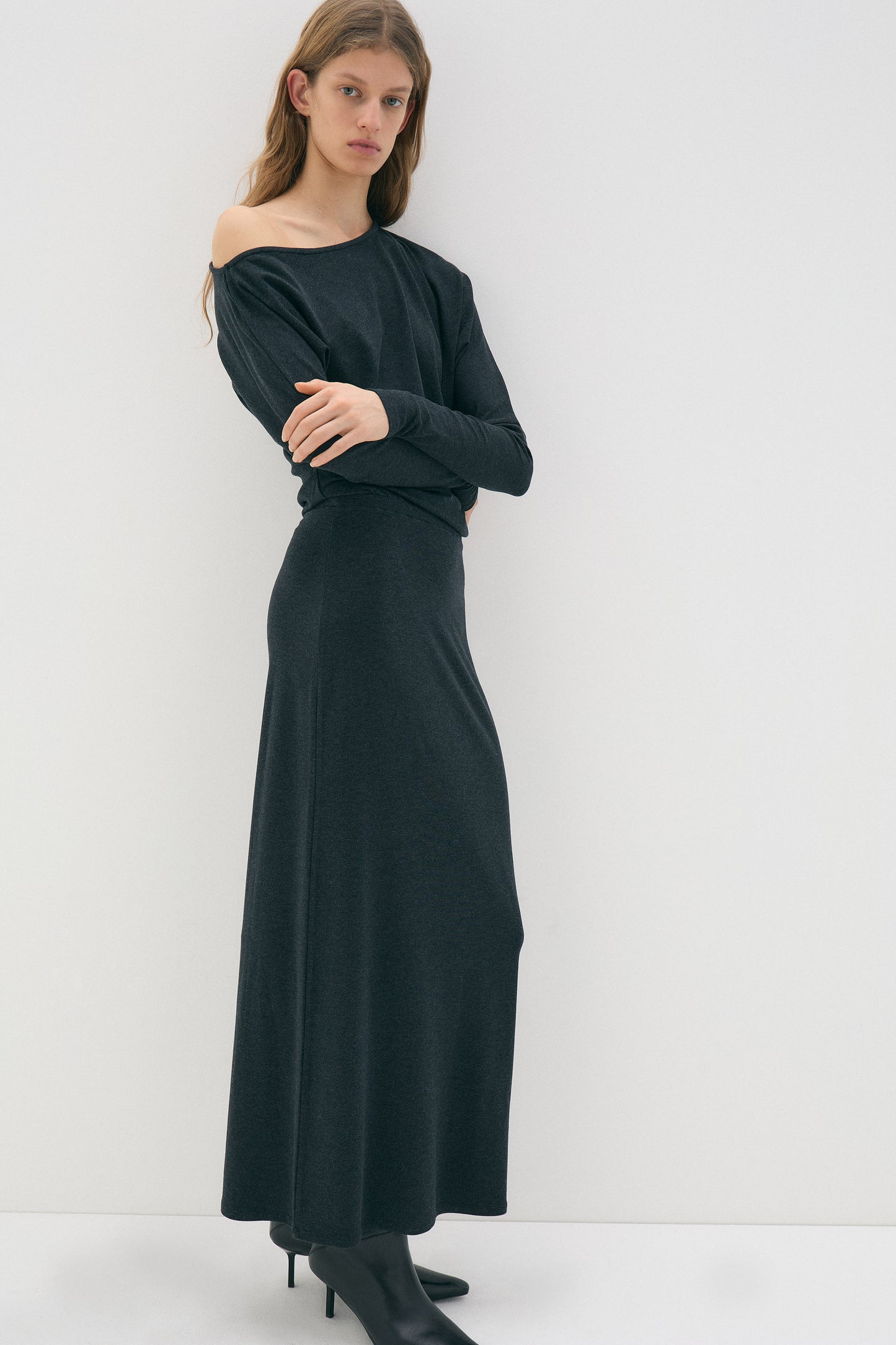 DARK GREY MELANGE