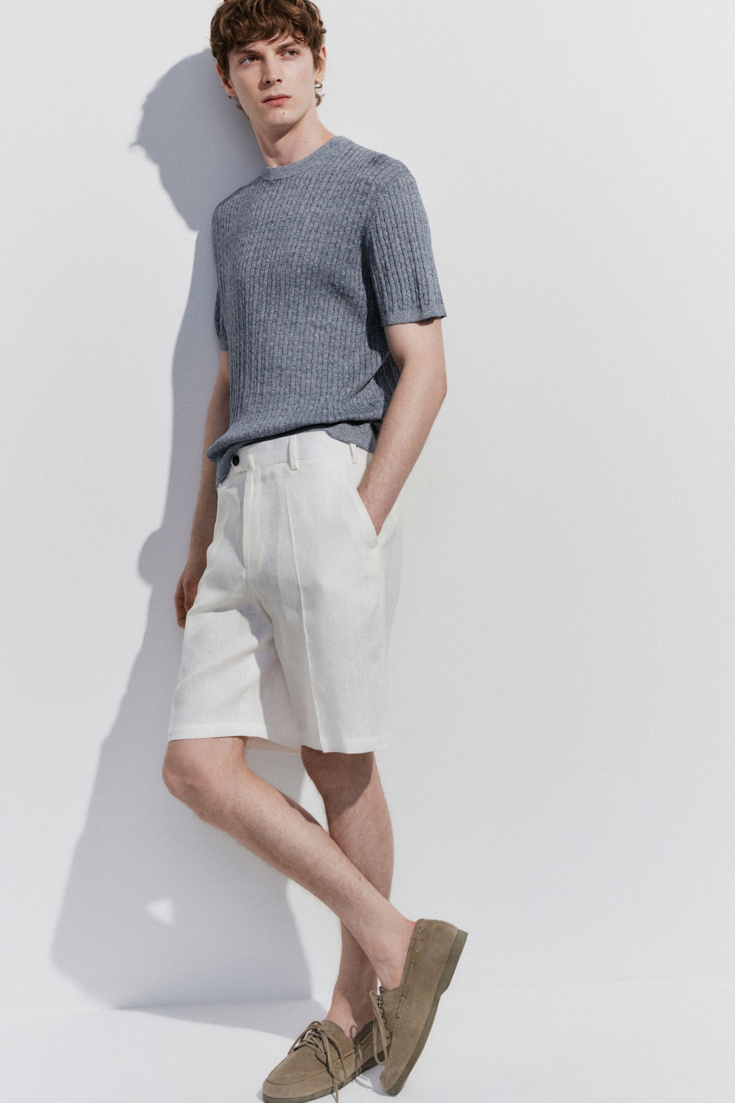 GRAY-BLUE MELANGE