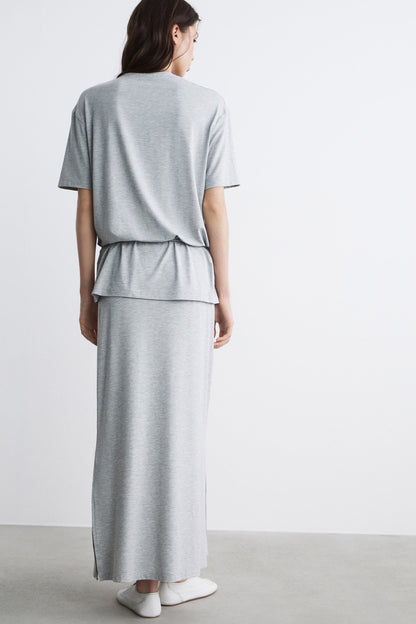 LIGHT GREY MELANGE