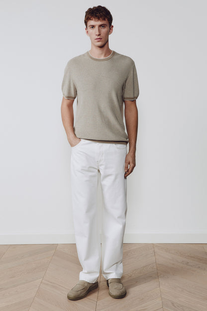 GRAY-GREEN MELANGE