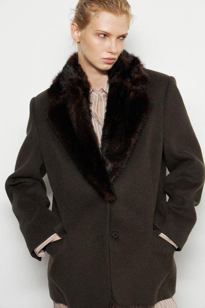 DARK BROWN